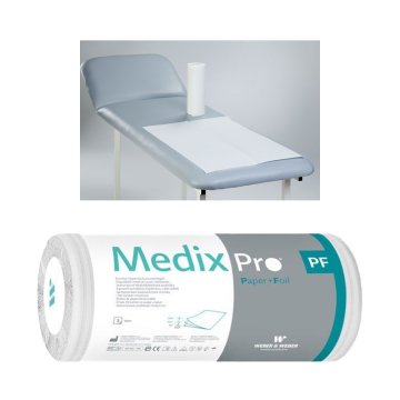 BE MedixPro higienski vložki v roli 50 cm x 50 cm, beli, s folijo, 54 g, 40 kosov