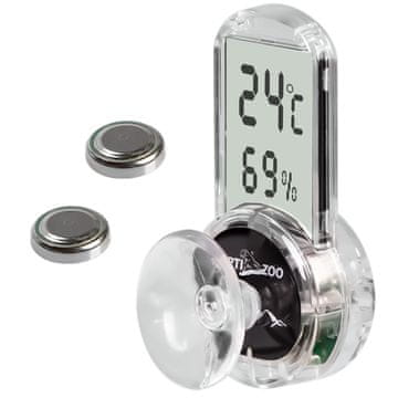 PTI 4-stranski termometer in higrometer - LCD termometer in higrometer