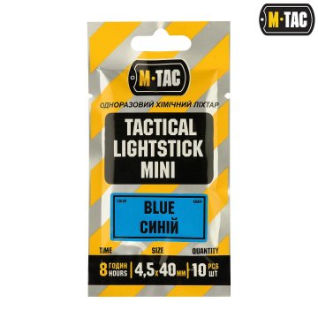 Lightstick kemična razsvetljava - 4,5x40 - modra - 10 kosov