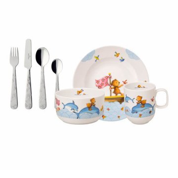 Komplet (7 kosov) Vesel kot medved Villeroy & Boch