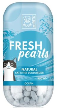 M Pets | Fresh Pearls Natural | Aromatične granule za mačje stranišče 450 ml - Ocean