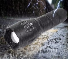 MFC LED TAKTIČNA SVETLILKA ZMOGLJIVA VOJAŠKA VODOTESNA KOMPLET ZOOM ISKALNE LUČI