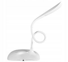MFC ŠOLSKA NAMIZNA SVETILKA 14 LED USB DOTIK BELA SVETILKA NA DOTIK