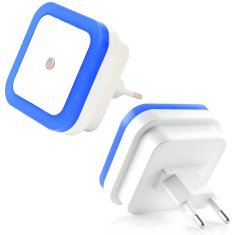MFC LED NOČNA LUČKA KONTAKTNI SENZOR MRAKA ZA OTROKE MODRA LUČKA