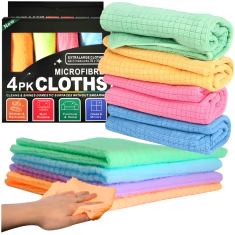 MFC 4x MEHKE MIKROFLAKEN KRPE ZA OKNA 30x30 4 kosi