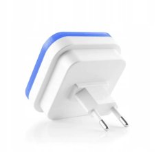MFC LED NOČNA LUČKA KONTAKTNI SENZOR MRAKA ZA OTROKE MODRA LUČKA