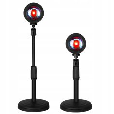 MFC PROJEKTORSKA ŽARNICA SONČNI ZAHOD VEČBARVNA RGB LED NOČNI TRENUTEK