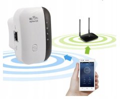 MFC WI-FI REPEATER ZMOGLJIV REPEATER ROUTER MOČAN DOSEG 300 MB/S