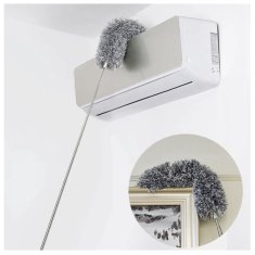 MFC KRTAČA, KRTAČA ZA PRAH, TELESKOPSKA DOLGA KRTAČA ZA PRAH, MIKROFIBRA 2,8 m