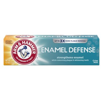 Arm&Hammer Zobna pasta Arm & Hammer, Enamel Defense, za beljenje zob in utrjevanje sklenine, 121 g