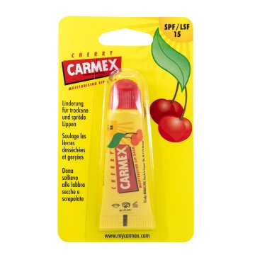 Carmex Balzam za ustnice, , češnja, za intenzivno vlaženje, SPF 15, okus češnje, 10 g