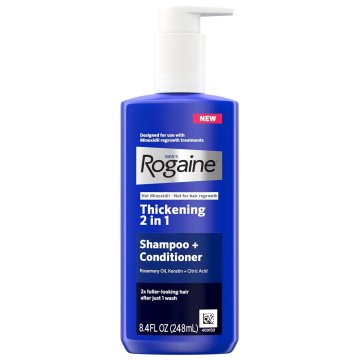 Šampon in balzam 2 v 1, Rgaine, za zgoščevanje las, za moške, 248 ml