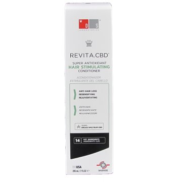 DS Laboratories Izpirajoči balzam Revita CBD antioksidantna podpora rasti las za zmanjšanje izpadanja las 205 ml