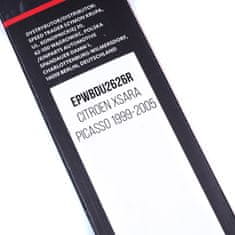 Metlice sprednjih brisalcev 660/660 mm, namenjene za Renault, Citroen, Fiat, Lancia, Nissan, Opel