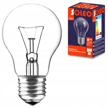 Helios Tradicionalna VISOKOTEMPERATURNA žarnica SOLEO 100W A55 E27 2700K 1050lm