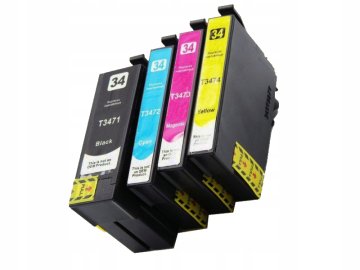 Črnila za Epson T3471 T3472 T3473 T3474 WF-3725 WF-3720 4 kosi