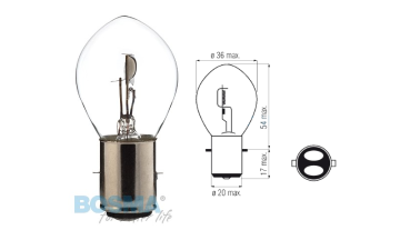 BOSMA Žarnica 6V 45/40W BA20d