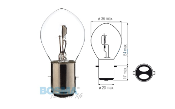 BOSMA Žarnica 12V 25/25W BA20d S1