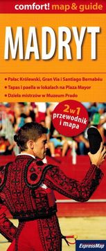 Madrid. Plastificiran turistični zemljevid / zemljevid mesta + mini vodnik. Izdaja 2023.