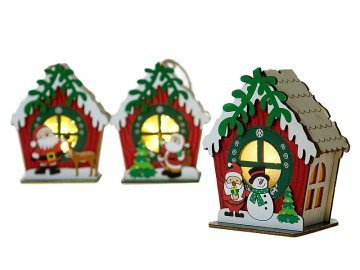 ADAR LED svetilka z božičnim motivom 9,5x6 cm