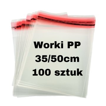 PP FOLIJA VREČKA 350x500mm+40 (100) KAL