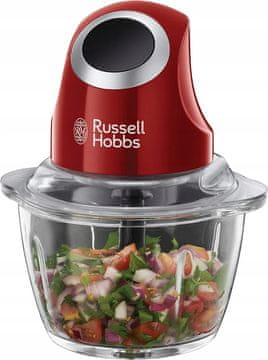 BB Russell Hobbs 24660-56 mini sekljalnik 200W, upravljanje s pritiskom na gumb, jeklo