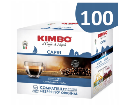 Kimbo Napoli Capri Nespresso kapsule, močna neapeljska kava, 100 kosov