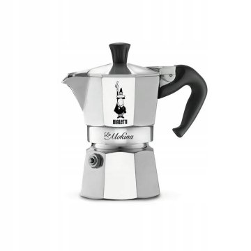 BIALETTI Moka Express 40 ml 1 skodelica majhen aparat za kavo