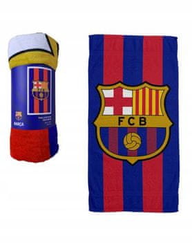 FC Barcelona Brisača za na plažo 70 x 140 BARCA BEACH HOLIDAY POOL