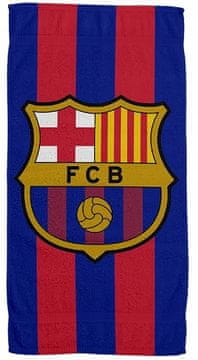 FC Barcelona Hitrosušeča brisača za na plažo VELIKA 180 x 100 cm LEWANDOWSKI SZCZĘSNY Mikrofibra