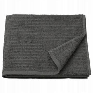 IKEA VAGSJON KOPALNIŠKA BRISAČA TEMNO SIVA 100 % BOMBAŽ 70 X 140 CM GRAFITNA