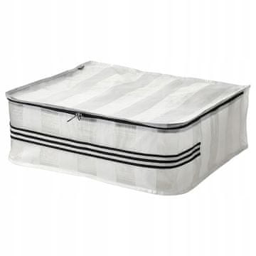 IKEA GORSNYGG TORBA ZA OBLAČILA Z ROČAJEM, 55X49X19, Z ZADRGO