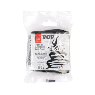 Modecor Črna plastična sladkorna pasta POP 250 g
