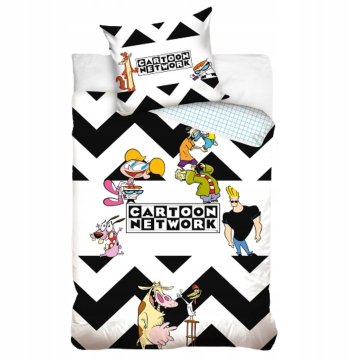 Carbotex Posteljnina Cartoon Network 160x200 70x80 bombaž Licencirani junaki