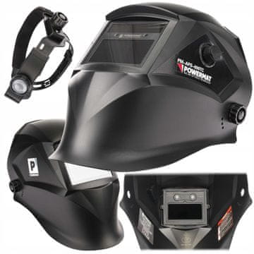 SAMOZATEMNILNA VARILSKA MASKA TRUE COLOR AVTOMATSKI LCD PM-APS-600TC