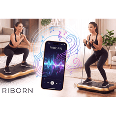 VIBRACIONA PLATFORMA RIBORN VIBRACIONA TRENING S KAKOVOSTJO 150 KG