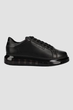 Karl Lagerfeld Črne superge KAPRI KUSHION Lo Lace Lthr 45