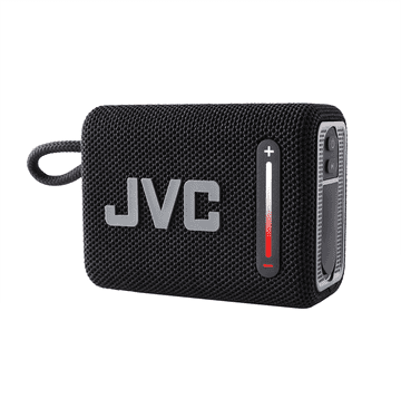 JVC BT zvočnik XS-E114B 5 W RMS Bluetooth 5.3 IPX6 FM USB Črna Število znakov: 64/75
