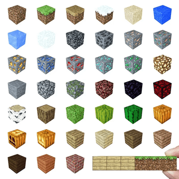Minecraft magnetni bloki 78 kosov - Super kakovost - IZBRANO