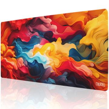 TILT Svilena podloga za miško Kaleidoskop 100x50