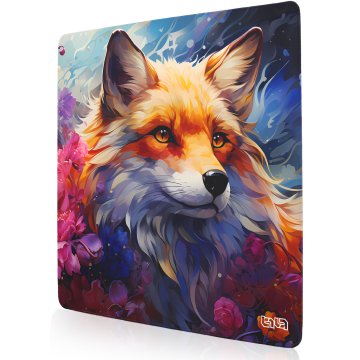 TILT Podloga za miško Flowery Fox 30x30