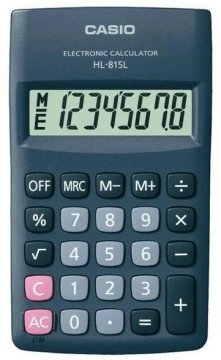 Casio Kalkulator HL-815L-BK