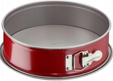 Tefal DeliBake okrogel pekač za torto 27 cm rdeč J1641474