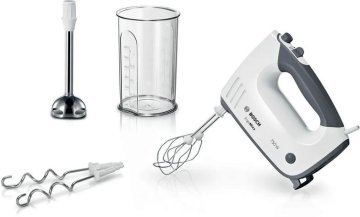 Bosch MFQ37470 ErgoMixx ročni mešalnik belo-siv 750 W