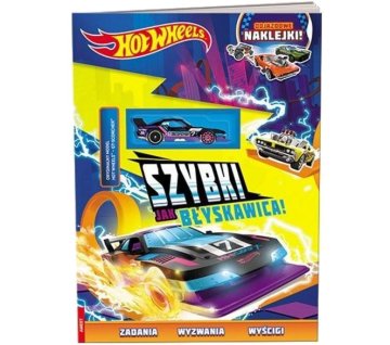 Mattel Hot Wheels knjiga. Hitro kot strela!