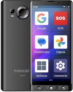 MaxCom Pametni telefon Smart MS601 4G 4/64GB črne barve