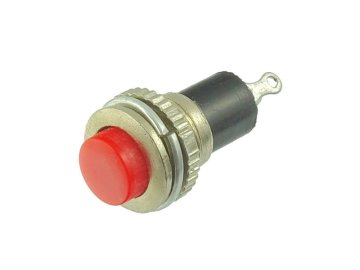 Berger& Schröter Pritisno stikalo DS-316 rdeče IZKLOP-(VKLOP) 10 kosov