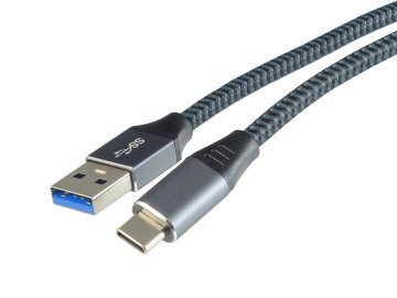 Kabel USB tipa C, 1 m, USB 3.1 QC 3.0 (10 Gbit/s SuperSpeed+)