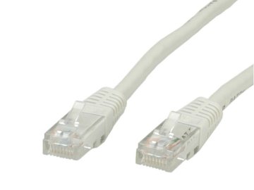Omrežni kabel LAN Ethernet CAT 6, siv, 7,5 m
