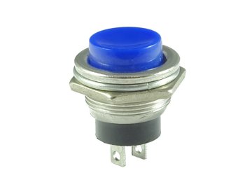 Pritisno stikalo PBS-26B modro IZKLOP-(VKLOP) 10 kosov